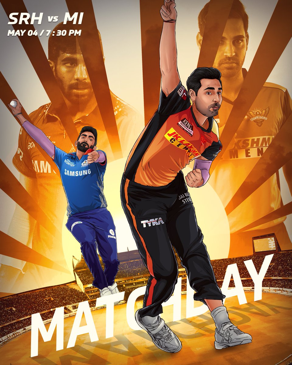 It's game day. 💪

#SRHvMI #OrangeOrNothing #OrangeArmy #IPL2021