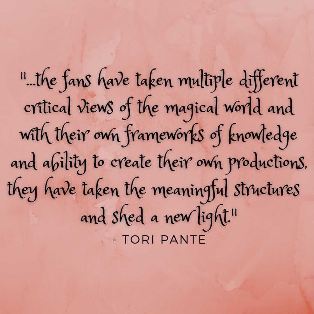 EncodeDecode11's tweet image. Check out “Harry Potter And The Cursed Canon: How Harry Potter Fan’s Activism Creates Inclusivity” by Tori Pante!