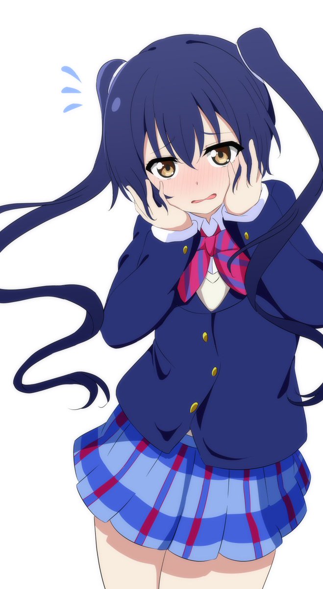 園田海未 「ツインテ海未ちゃん #lovelive #園田海未」|ｼｦのイラスト
