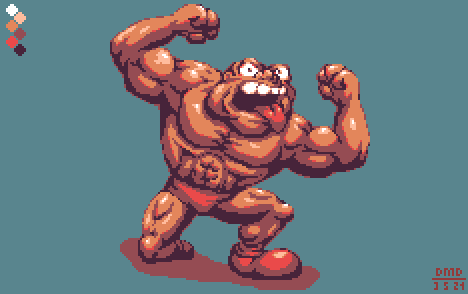 DangerDMD's tweet photo. Tiny

#clayfighter #pixelart #ドット絵 https://t.co/O1w7Ssptpu