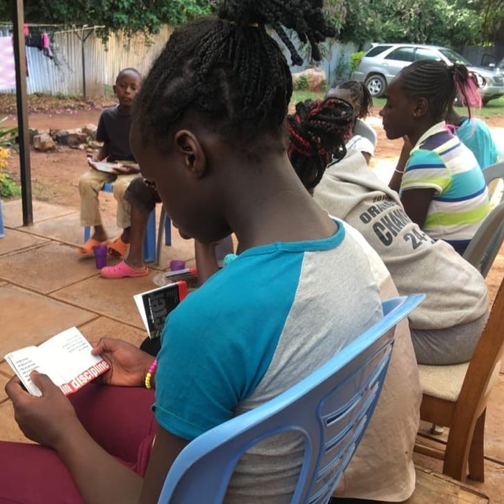 LifewordsA's tweet photo. "I have been afraid for I don't know what the future holds. The book has taught me to be courageous for God will help me wherever I go." 
"I struggle to be disciplined and am always getting in trouble. Now I know I can pray to God about it and get help from my friends also." https://t.co/MCdfji8SR6