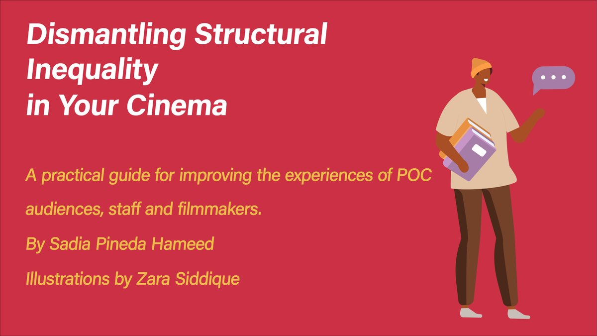 Have you read  @piffspice invaluable toolkit: Dismantling Structural Inequality? Let us know if you have and how you intend to work with it. With only 2 weeks away from cinemas reopening we encourage you to read it and incorporating it into your re-opening plans.