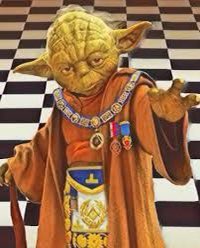 Grand Master Yoda wishes brethren a very happy Star Wars Day #freemasons #brothers #fraternity #masons #maythe4thbewithyou @DerbysCraftPGL #dore