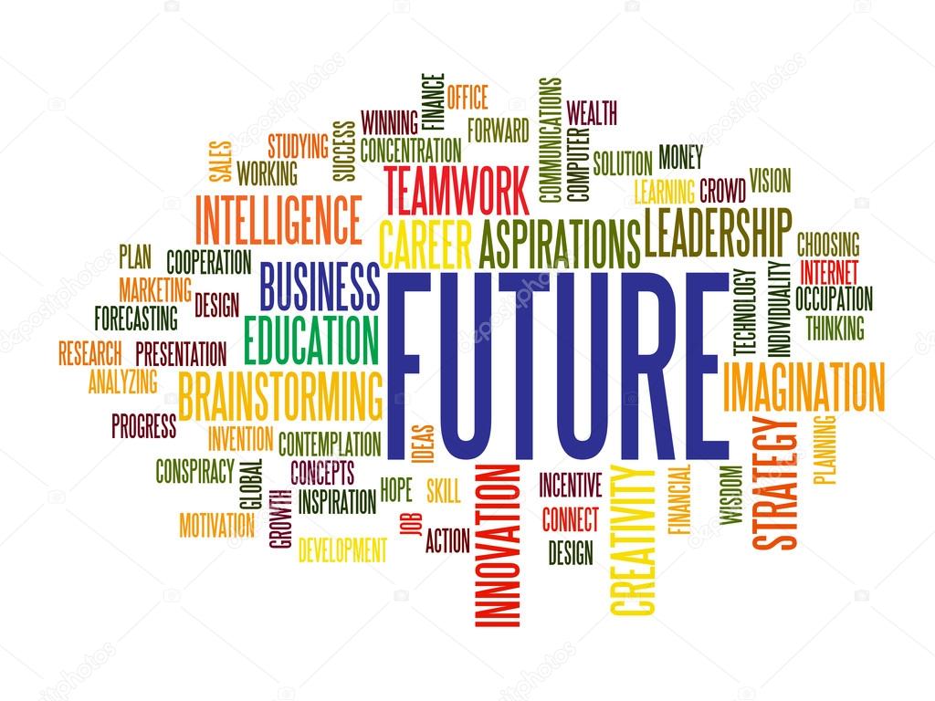 Create your future шляпа. будущее надпись. слово "будущее" красным цветом. Future words. Future words.