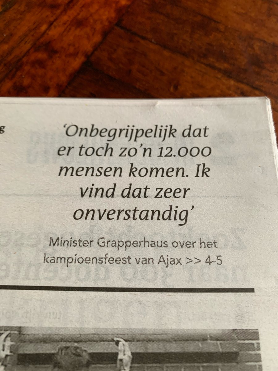 Net zo onverstandig als al die Fieldlab-geldverspillerij, Koningsdag in de grote steden, 12000 man in het stadion bij het EK, het songfestival... zal ik nog even doorgaan <a href="/ferdgrapperhaus/">Ferd Grapperhaus</a> ..? Blijven wij nog wel even in de regen lopen op ons terras met 50 man. #soms