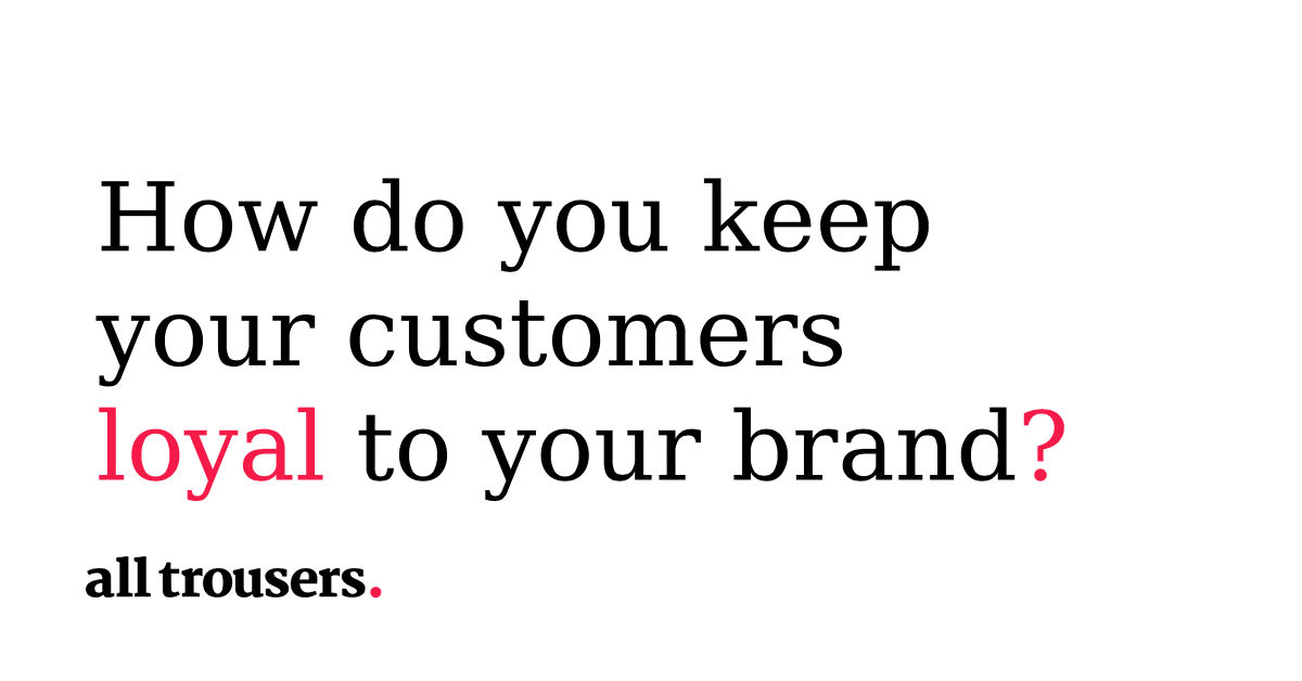alltrousers's tweet photo. How do you communicate with your customers?

Your existing customers are your most secure source of revenue, but lots of businesses don't devote enough time to nurturing these relationships.

Find out how we can help you do that below ⤵️
https://t.co/bEZRTFc80S

#MarketingTips https://t.co/mn97l6IHM1