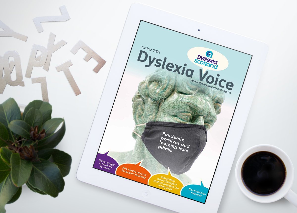 DyslexiaScotlan's tweet image. The latest edition of Dyslexia Voice is dedicated to what we've learned as a community throughout the pandemic. #lockdownlearning