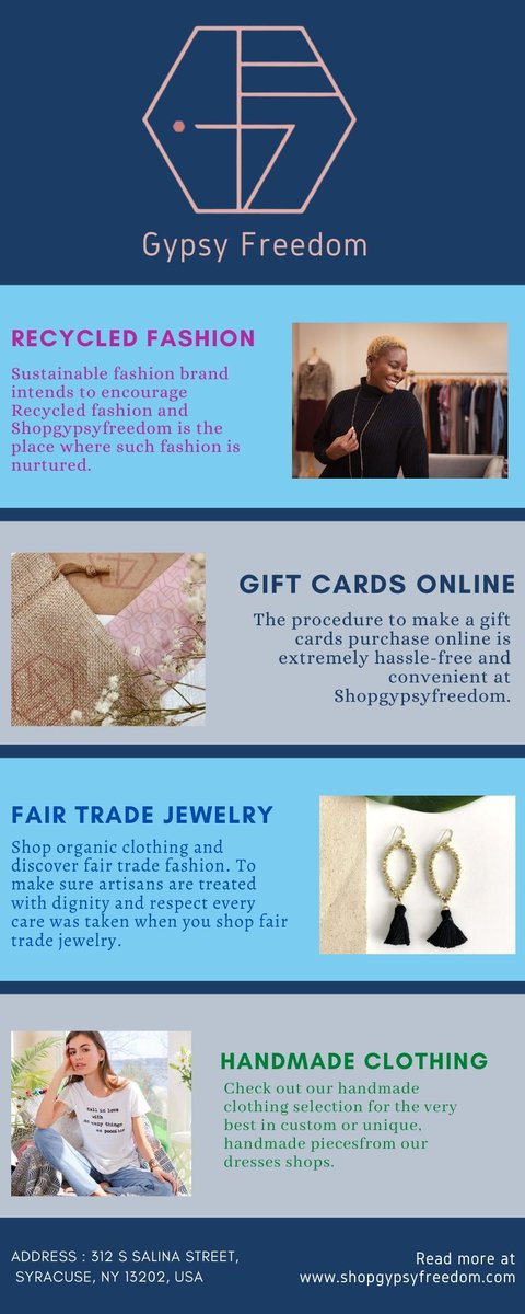 GypsyFreedom1's tweet photo. Gypsy Freedom

Web: https://t.co/lW4XsGfkX9
Email: shopgypsyfreedom@gmail.com
Phone: 315-802-2762

#GypsyFreedom #OnlineShopping #giftcards #Sustainablefashionboutique #USA https://t.co/5Fx6zzh6II