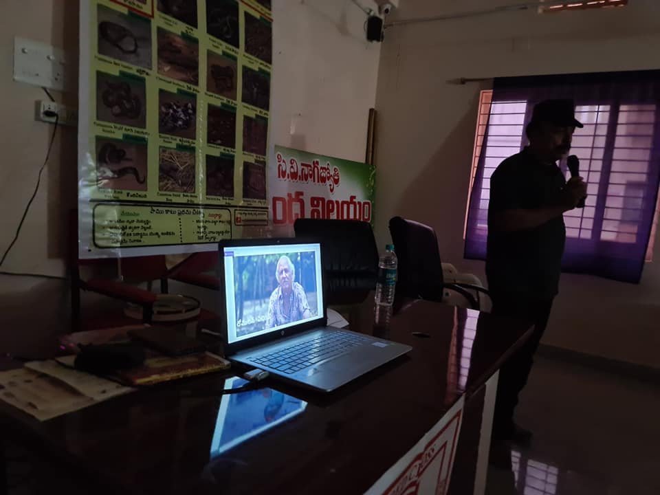 On 25th January, we have organized a #snake awareness/#snake bite mitigation workshop at Redcross Bhavan, Srikakulam.

We have conducted this program in collaboration with: 
@egws_wildlife 
@GREENMERCY6 
 #madrascrocodlebanktrust 
@AP_Forest