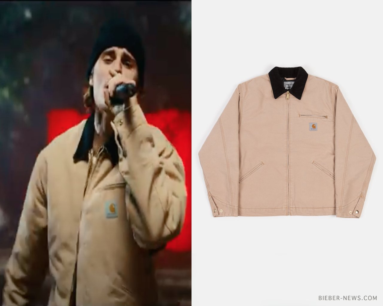 ジャスティンビーバー着用】 カーハート デトロイトジャケット carhartt