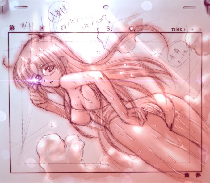 シルバージーンの本編ラフ。
20年前のエロゲです。 