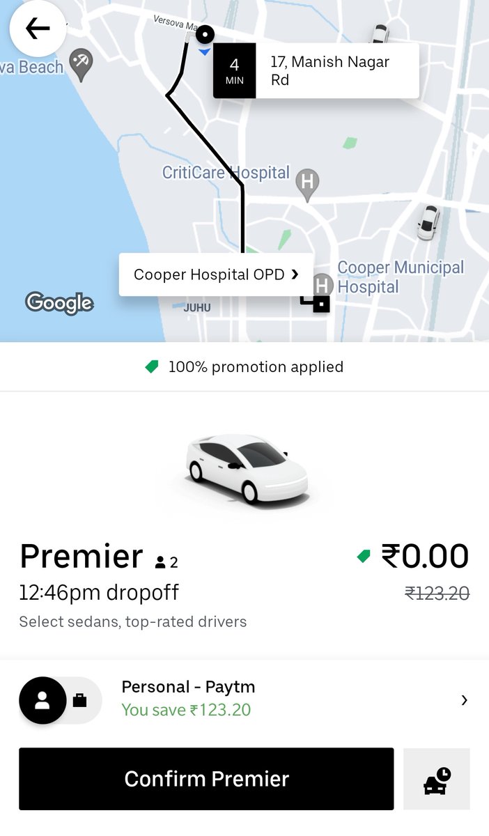 Uber is providing free ride to and from the vaccination center.
Good work <a href="/Uber_India/">Uber India</a> <a href="/Uber/">Uber</a>
Please use it only for vaccination

#takethejab #COVID19Vaccination #covid19 #CoronaVaccine #covidbuddy #CovidHelp <a href="/WeAndheri/">We Andheri</a> @Lokhandwala_Bom <a href="/mybmc/">माझी Mumbai, आपली BMC</a> <a href="/MumbaiPolice/">मुंबई पोलीस Mumbai Police</a> <a href="/MantralayaRoom/">COVID-19 Control Room, Maharashtra</a>