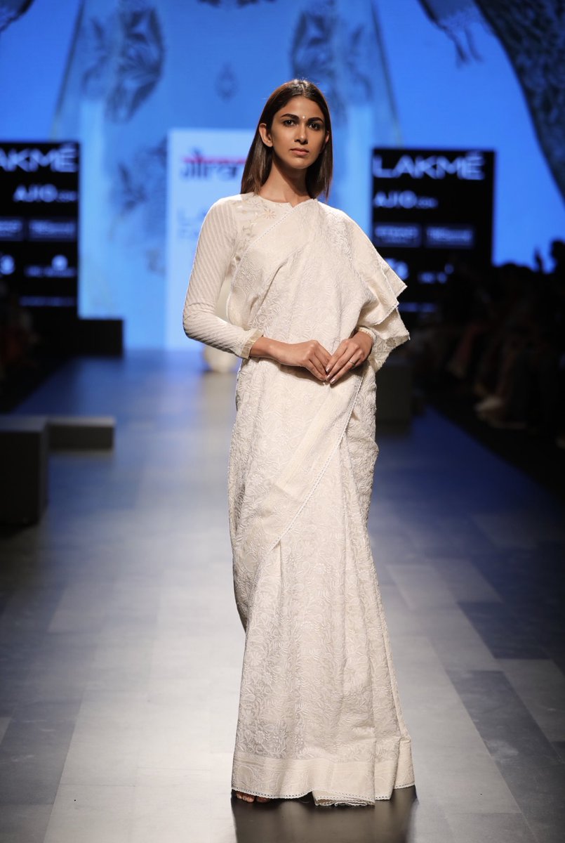 Throwback to our beautiful Muslin show at @LakmeFashionWk Spring/Summer 2017 #Gaurang #GaurangShah #ShahGaurang #LakmeFashionWeek