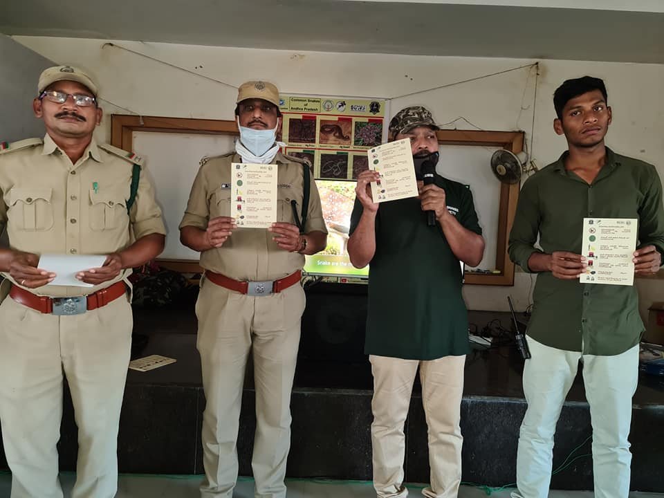 On February 13 we, The GREEN MERCY organized a thought Provoking Workshop on Snake Awareness /Snake Bite Mitigation for the Enthusiastic Aspirants of Indian Army, Srikakulam, Northern Andhra Pradesh,  jointly in collaboration with: 
 @egws_wildlife
 #MCBT 
 @GREENMERCY6