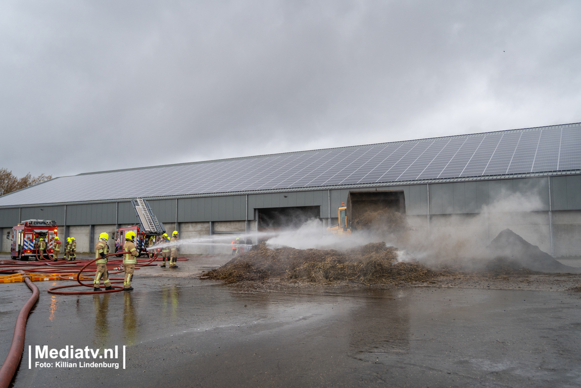 Melding grote brand Groeneweg Nieuwe-Tonge