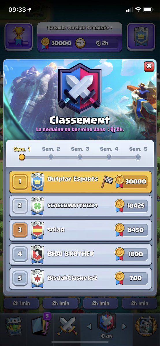 Gdc win en - de 12 heures chez <a href="/Outplay_Esports/">Outplay Esports</a> 😎💪🏽💛💙
6 jours de repos maintenant !