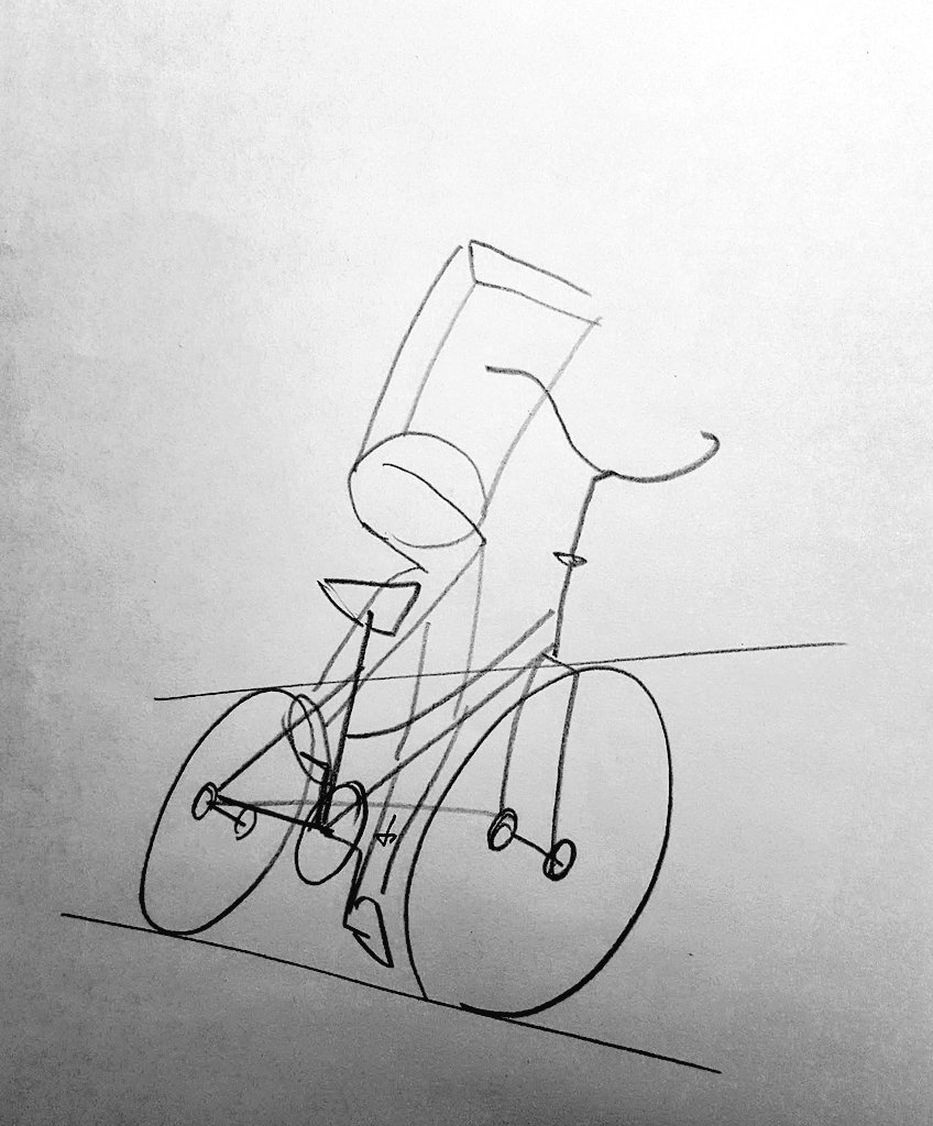 日本でいちばん自転車を描いてるかもしれない漫画家さんによる 自転車の簡単な描き方 が説得力しかない Togetter