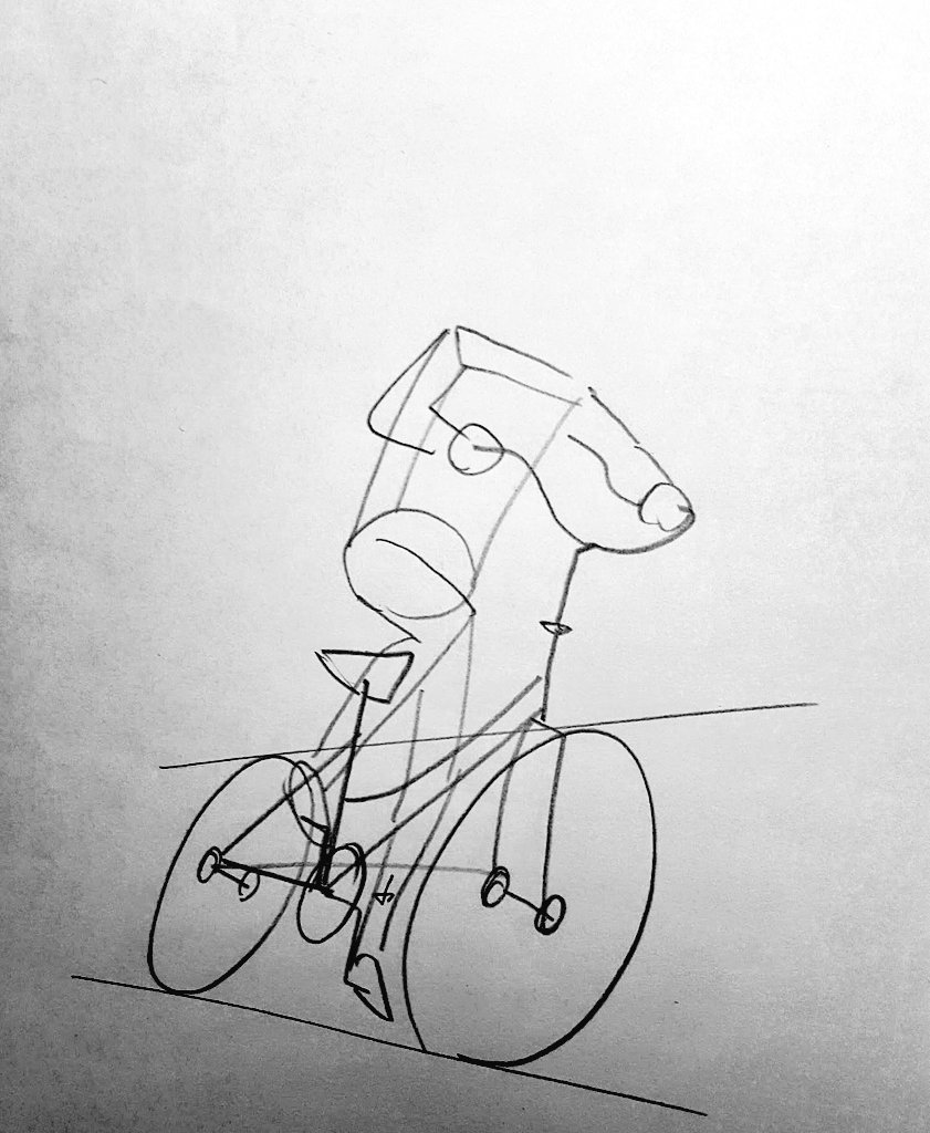 日本でいちばん自転車を描いてるかもしれない漫画家さんによる 自転車の簡単な描き方 が説得力しかない Togetter 日本でいちばん自転車を描いてるかもしれない漫画家さんによる 自転車の簡単な描き方 が説得力しかない Togetter