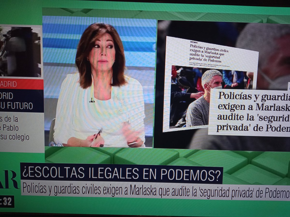 Que la gente esté votando y este sea el rótulo de un programa de máxima audiencia, es un atentado a la democracia, si se consiente esto, que será lo siguiente
#4MVotaParaEcharlos