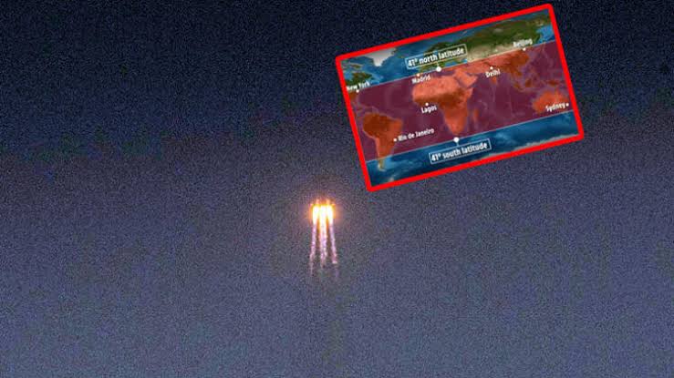 HNet24's tweet image. 🔴Cin'in Uzaya gönderdiği 21 tonluk roket kontrolden cıktı! Türkiye'ye düşebilir. @haber_net24