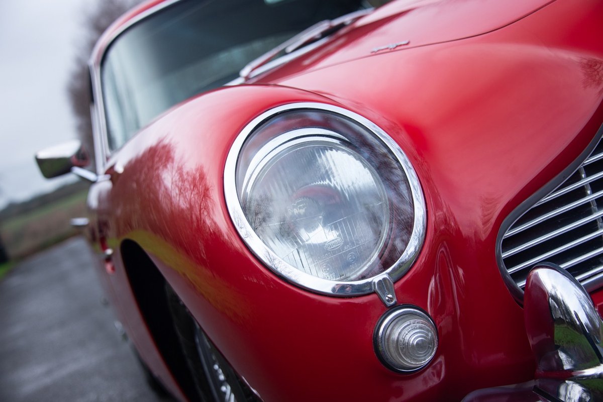 How beautiful does this 1964 Aston Martin DB5 look in red? Having only covered 89,164 miles and been in ownership for 40+ years, it has had an extensive restoration and is in fantastic condition. aston.co.uk/cars-for-sale/…