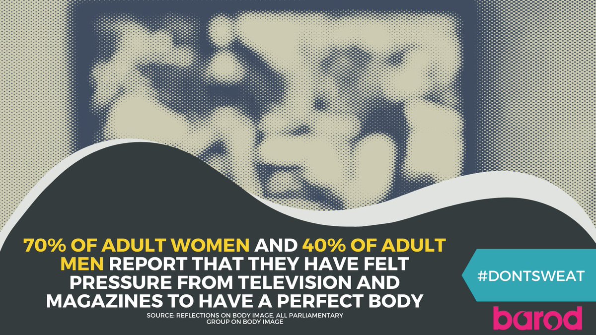 There are many ways we can overcome pressure from the media to promote positive self-body image ✅ Promote the acceptance of all bodies ✅ Address unrealistic standards ✅ Challenge societies view of the body #DontSweat #bodyimage #bodypositivity #selflove #bodypositive