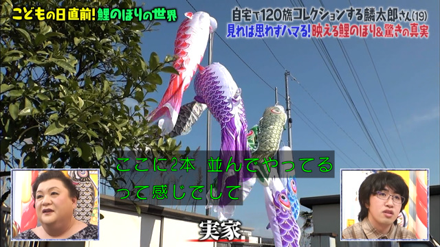 マツコさんも驚く法律で定められた5月5日の祝日の意味とは 鯉のぼりに魅せられた19歳の案内人さん登場 マツコの知らない世界 Togetter