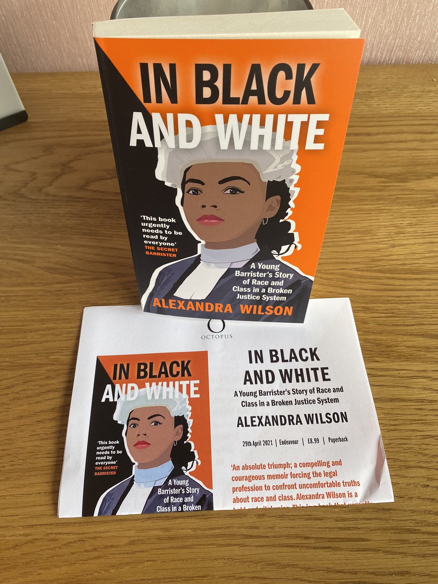 Zoe 💙 (@zoebeesbooks) on Twitter photo 📚Book post. Thank you to <a href="/VikScales/">Victoria Scales</a> at <a href="/Octopus_Books/">Octopus Publishing</a> for my #gifted copy of In Black & White by <a href="/EssexBarrister/">Alexandra Wilson</a> This is about a young barrister’s story of race and class in a broken justice system which is an important story to be told. #BookTwitter #bookbloggers 📚Book post. Thank you to <a href="/VikScales/">Victoria Scales</a> at <a href="/Octopus_Books/">Octopus Publishing</a> for my #gifted copy of In Black & White by <a href="/EssexBarrister/">Alexandra Wilson</a> This is about a young barrister’s story of race and class in a broken justice system which is an important story to be told. #BookTwitter #bookbloggers