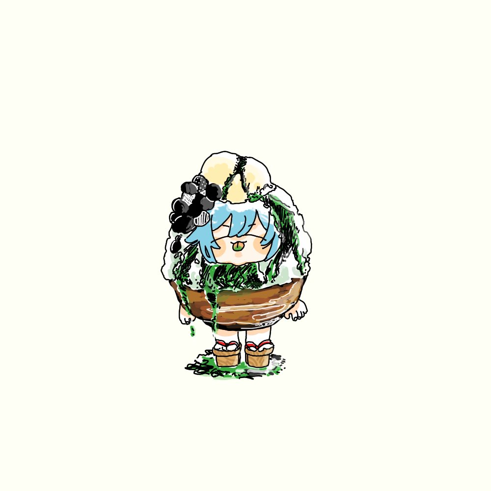 かわいいの描きたかったのに妖怪になった かあいのイラスト かわいいの描きたかったのに妖怪になった かあいのイラスト