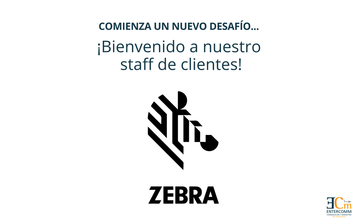 Entercomm's tweet photo. ¡Bienvenido @ZebraLatAm! 🎉 Estamos muy felices de recibirlos 👏

💼 ¡Muchas gracias por confiar en Entercomm como su agencia de marketing y comunicación!

#entercomm #marketing #agenciamarketing #comunicacion #Latinoamerica #empresasit #zebratechnologies #nuevosclientes https://t.co/iIoHPu4igB