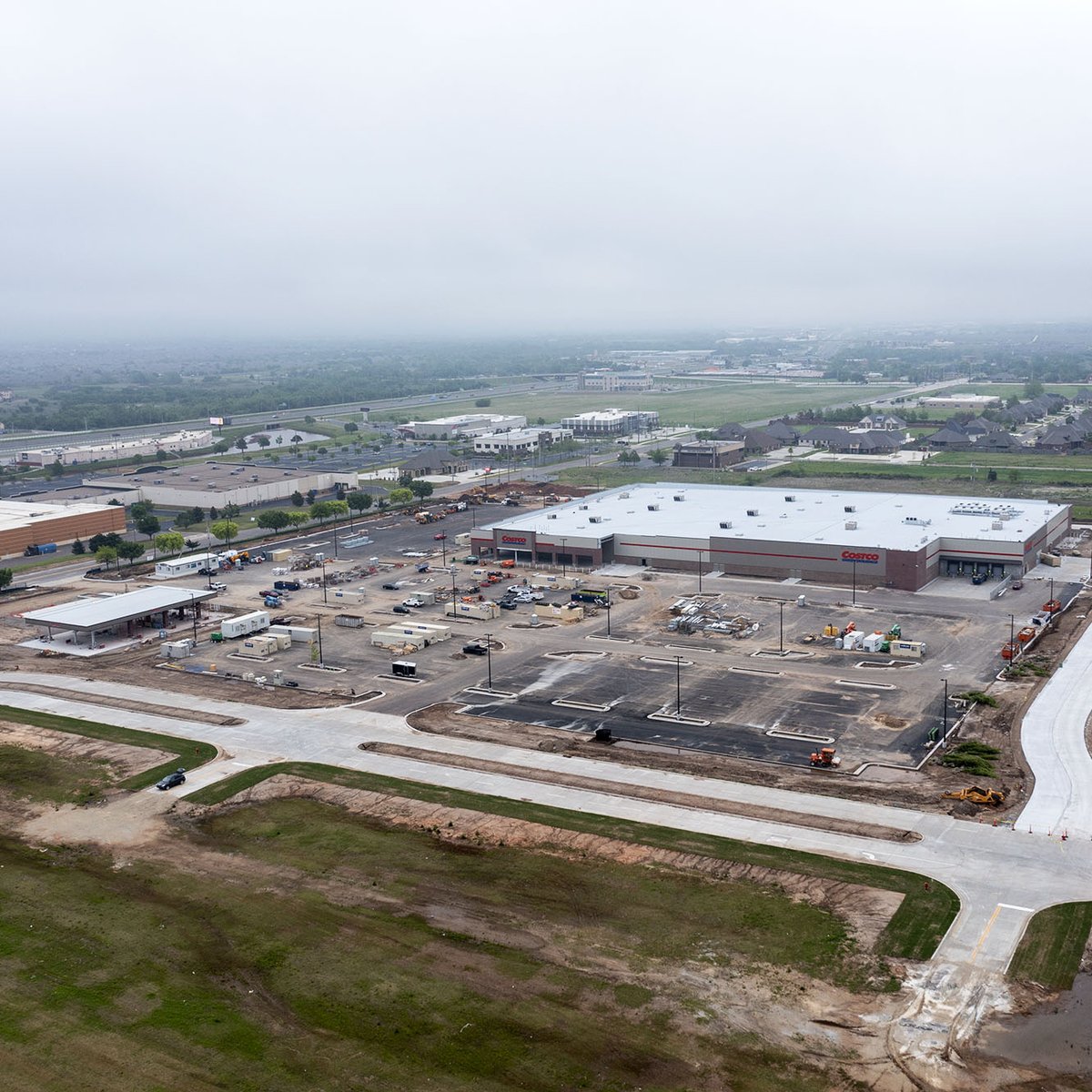 OKCTalk's tweet photo. New Costco speeding towards a July opening in @cityofmoore https://t.co/hwmwwcr47R