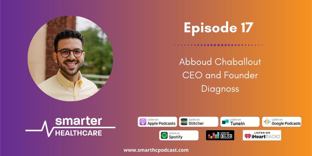 New episode! Learn how AI is making an impact in medical coding in this conversation between <a href="/AbboudChaballo2/">Abboud Chaballout</a> of <a href="/diagnoss/">Diagnoss</a> and our host <a href="/ksucich/">Kathy Sucich</a>. lnkd.in/e7859bq If you like what you hear, please subscribe, rate &amp; review! #ai #ArtificialIntelligence #podcast #healthtech