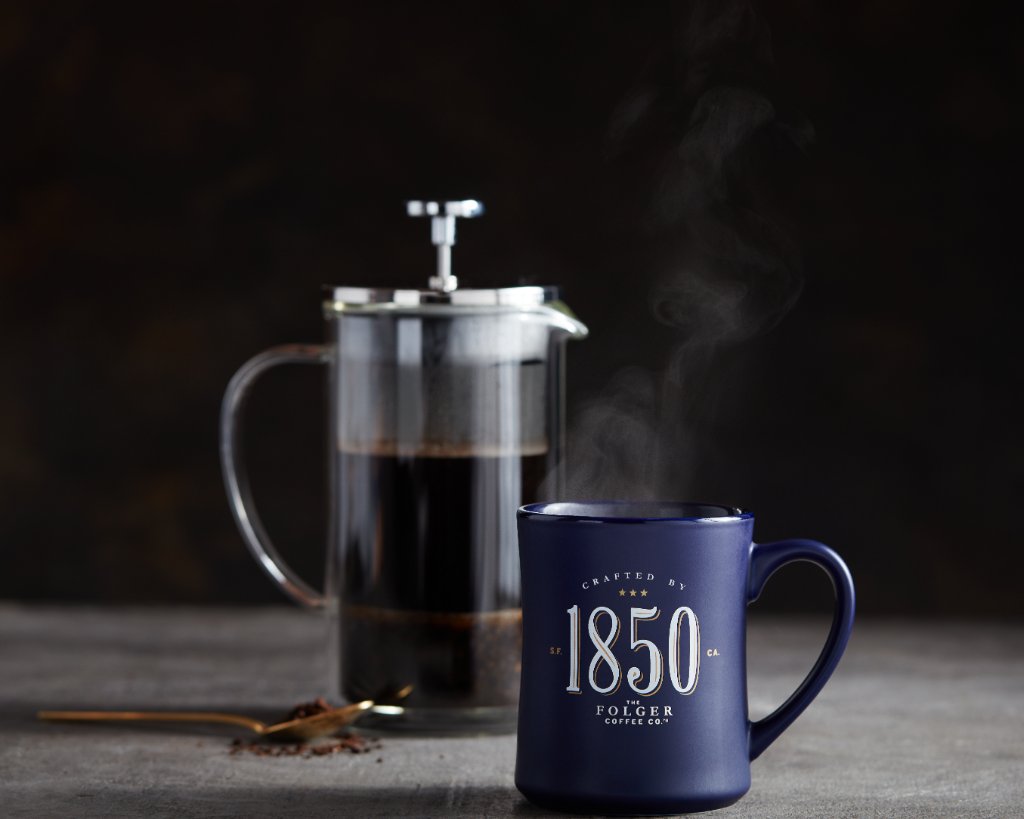 Raise your hand if you're a French press fan 🙋‍♂️ Learn more ways to brew your favorite #1850Coffee here: spr.ly/6015H7Vov