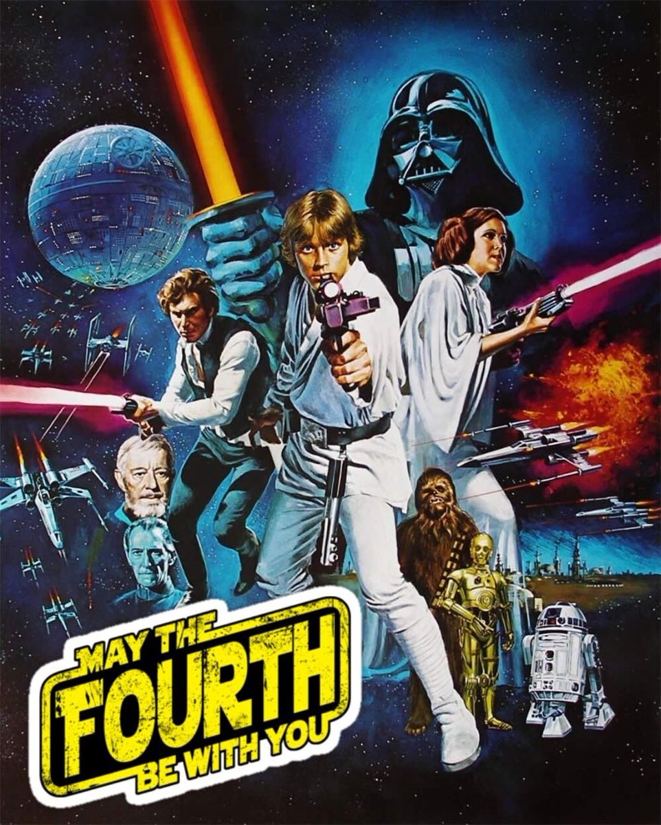 I'm beginning to accept the fact that I'll probably never do another movie that gets its own day. #MayTheFourthBeWithYou_Once_In_A_Lifetime