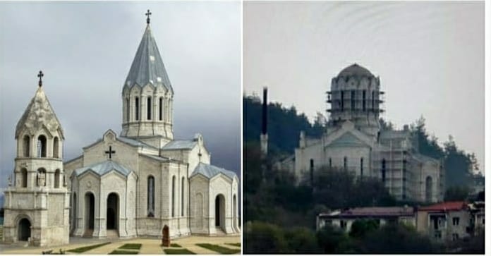 Our church in Shushi will be transferred to 
mosaue. No comment! 

#azerbaijan #vandalism #armenianchurch @UNESCO #saintghazanchetsots #destroyer #shushi