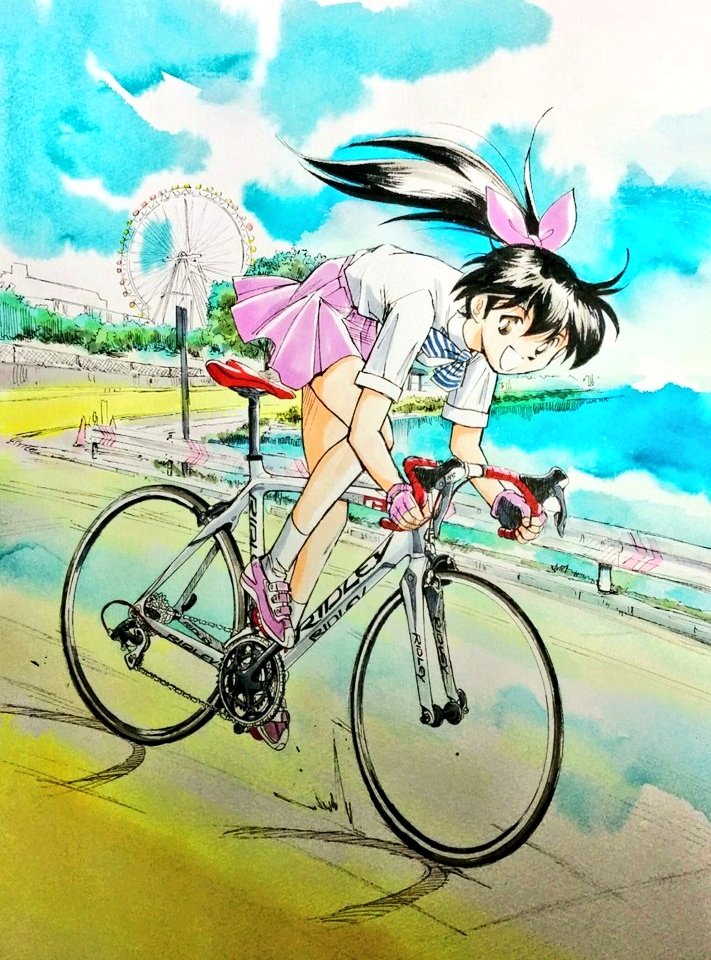 日本でいちばん自転車を描いてるかもしれない漫画家さんによる 自転車の簡単な描き方 が説得力しかない Togetter