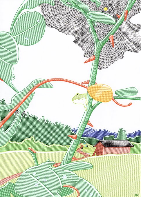 「bamboo sky」 illustration images(Popular)｜2pages