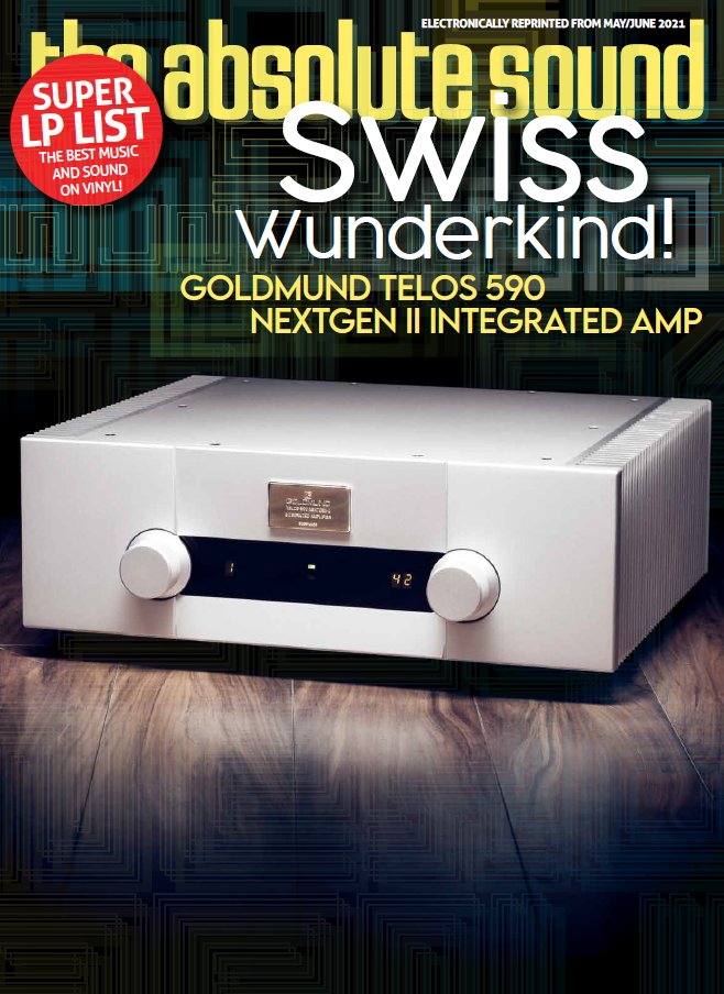 Check the latest Telos 590 NextGen II integrated amp review by Jonathan Valin, the cover of The Absolute Sound May/June 2021 edition. . goldmund.com/wp-content/upl…