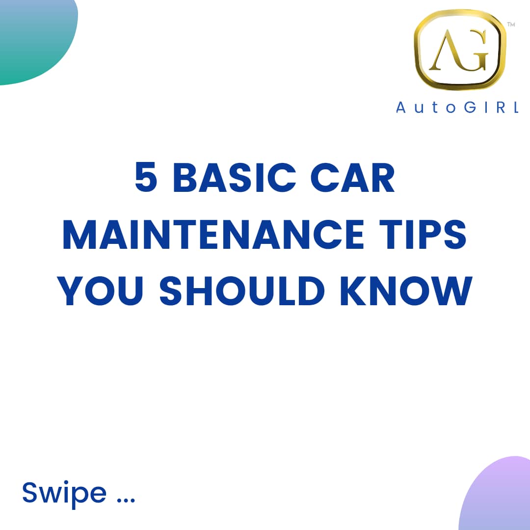 autogirlng's tweet image. Good Morning Lovelies.
Bringing you Car Maintenance Tips from your Favorite AutoGIRL‼️

#Autogirl #autogirl #autogirlng #Autogirlng #autogirltips #Autogirltips #instablog #cardealers