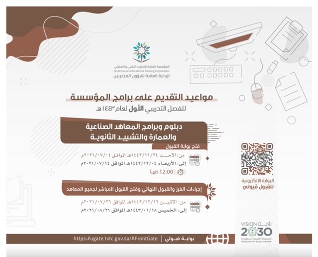 المعهد الصناعي الثانوي الأول بالمدينة المنورة Tvtc M Med1 Twitter