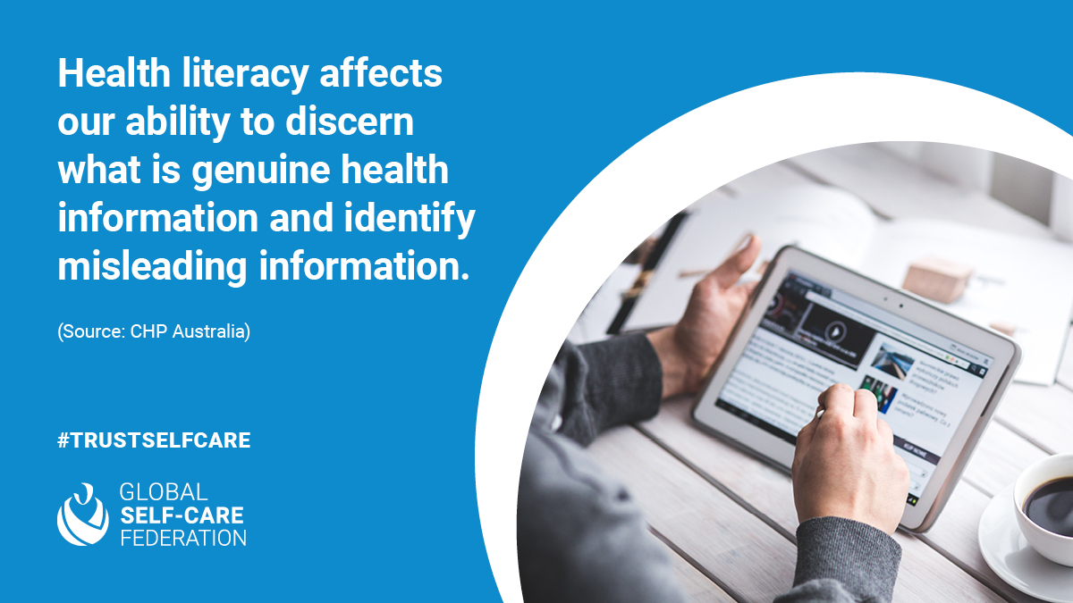 Misinformation impacts our governments’ and health authorities’ ability to manage and protect public health.

Find out how <a href="/CHPAustralia/">Consumer Healthcare Products Australia</a> is improving health literacy and tackling misinformation online: ow.ly/6tnZ50DOR8A 

#TrustSelfCare