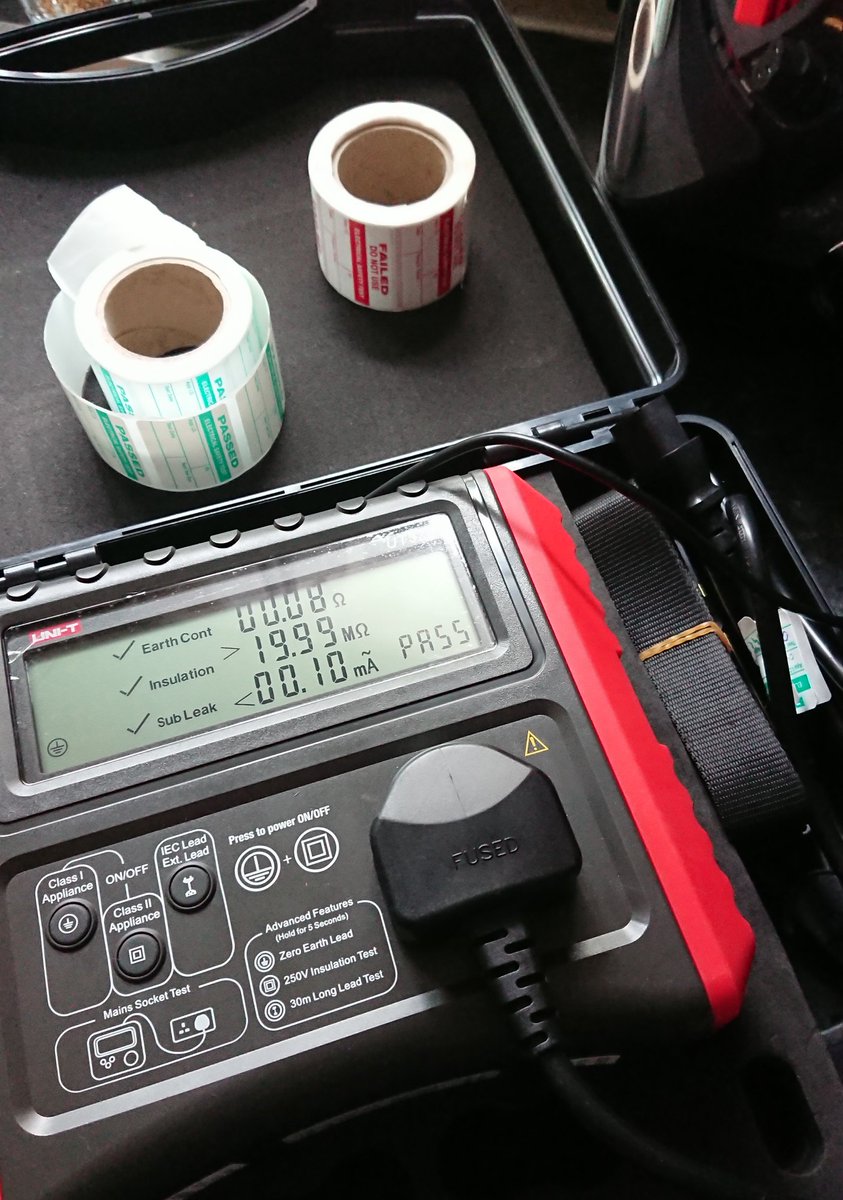 ELMATelectrical's tweet image. PAT testing anyone??