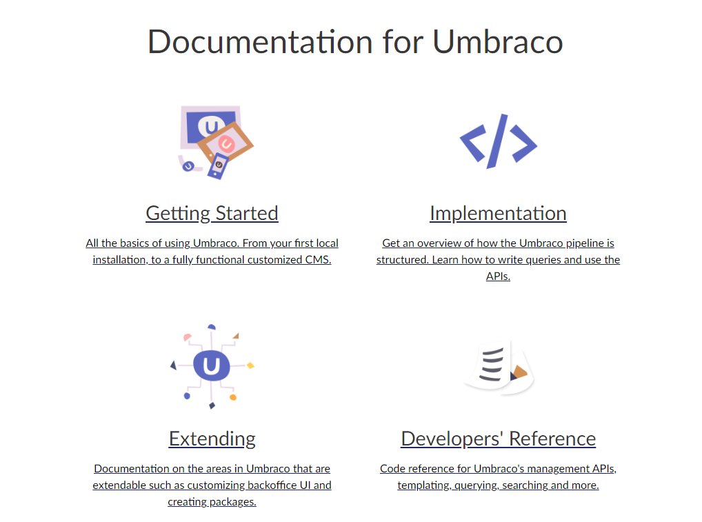 sxfie's tweet image. Did you notice that we updated the &quot;slightly old&quot; icons on the #Umbraco Docs landing page?😎

Thanks to @Sophie__Says the page now look waaaay modern... and really awesome, if you ask me!🤩A small but significant improvement #H5YR #UmbracoDocs
our.umbraco.com/documentation/