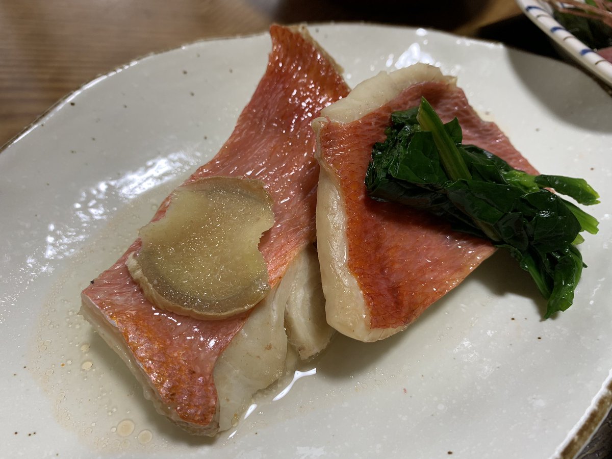 よねざわいずみ 旅行のつど直前にpcr検査 東鳴子赤這温泉阿部旅館ばんごはんのメイン魚はキンキの塩煮付とお刺身 キンキはちょうど良い塩加減の塩ダレとキンキの旨味がフュージョン W お刺身はブリ赤身タコにボタンエビ めちゃ甘くて濃ゆい身から よねざわいずみ 旅行のつど直前にpcr検査 東鳴子赤這温泉阿部旅館ばんごはんのメイン魚はキンキの塩煮付とお刺身 キンキはちょうど良い塩加減の塩ダレとキンキの旨味がフュージョン W お刺身はブリ赤身タコにボタンエビ めちゃ甘くて濃ゆい身から