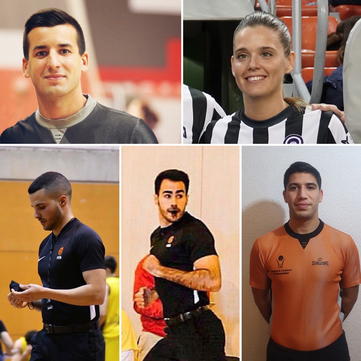 Àrbitres catalans de categoria FCBQ A1 que participaran als Campionats d'Espanya de Clubs de categories Junior, Cadet i Infantil sota el programa del Curs de Detecció FEB:

-Nahum Espelt
-Xènia Esteve
-Isaac Garcia
-Pol Guadalajara
-Emanuel Tecchia