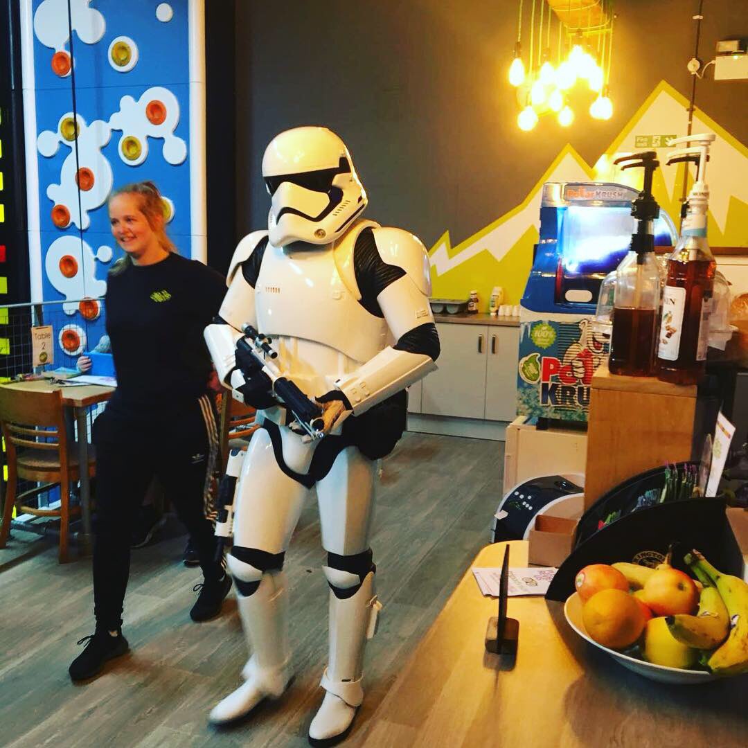 The Force is strong at Clip 'n Climb.

Happy Star Wars Day! #MayTheFourthBeWithYou