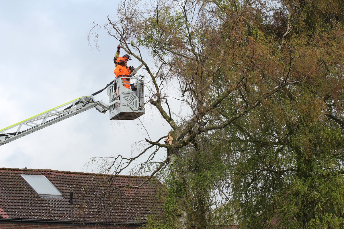 Melding brandweer Schiestraat Enschede