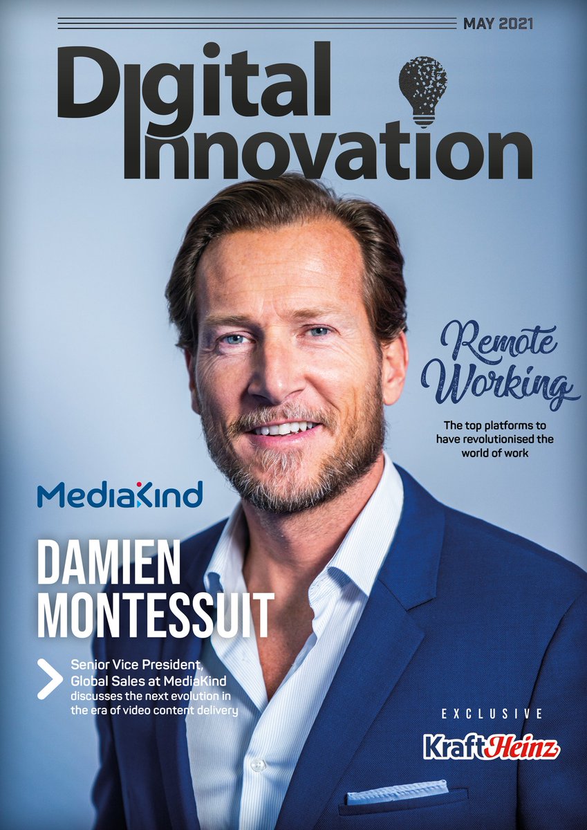 INNOVATION Magazine (@innovation_intl) on Twitter photo Our May issue is LIVE! Our cover story comes courtesy of <a href="/damienmo/">Damien Montessuit</a>, Senior VP, Global Sales, at <a href="/Media_Kind/">MediaKind</a>!
bit.ly/33gjYh7
<a href="/KraftHeinzCo/">The Kraft Heinz Company</a>
<a href="/TheTablePartner/">The Table Partnership</a>
<a href="/Microsoft/">Microsoft</a>
@LutechGroup
<a href="/Telestream/">Telestream</a>
<a href="/FuturionIT/">Futurion</a>
@iWedia_
<a href="/o9solutions/">o9 Solutions, Inc.</a>
#tech #magazine #online #media #interview Our May issue is LIVE! Our cover story comes courtesy of <a href="/damienmo/">Damien Montessuit</a>, Senior VP, Global Sales, at <a href="/Media_Kind/">MediaKind</a>!
bit.ly/33gjYh7
<a href="/KraftHeinzCo/">The Kraft Heinz Company</a>
<a href="/TheTablePartner/">The Table Partnership</a>
<a href="/Microsoft/">Microsoft</a>
@LutechGroup
<a href="/Telestream/">Telestream</a>
<a href="/FuturionIT/">Futurion</a>
@iWedia_
<a href="/o9solutions/">o9 Solutions, Inc.</a>
#tech #magazine #online #media #interview