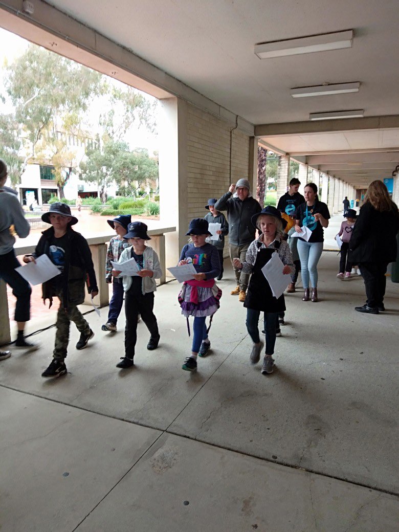 bradnhaz's tweet image. At Delegate PS, we aspire to Aspire @UniCanberra. Connecting our remote students to tertiary education through our Aspire Program. Students experiencing University life from K-6. Overnight stay and all. @KCDURAN75 @NSWEducation @dizdarm @KathyPowzun #lovewhereyoulearn