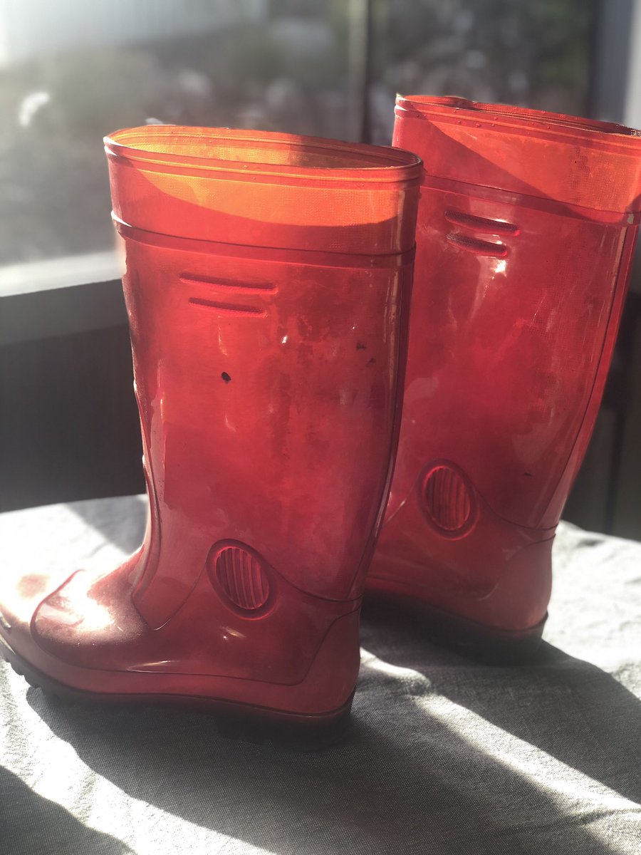 warm gumboots